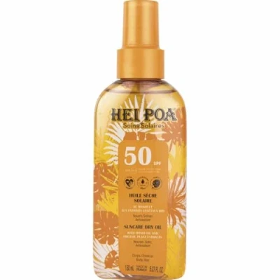 Imagen de HEI Poa Monoi aceite protector solar LSF50 150 ml.