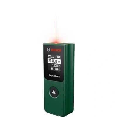 Imagen de Bosch Home and Garden medidor láser EasyDistance 20 (medición fácil y precisa de hasta m, tamaño bolsillo, control un solo botón, en caja)