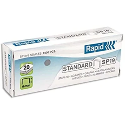 Imagen de Rapid grapadora de tenaza F19 y grapas SP19 caja 5000