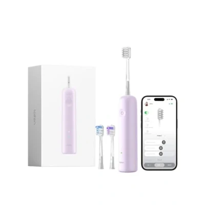 Imagen de Laifen Wave cepillo de dientes eléctrico, oscilación y vibración, eléctrico para adultos, con 3 cabezales, IPX7, resistente al agua, magnético, recargable,