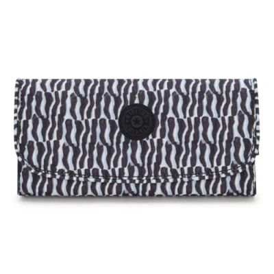 Imagen de Kipling Money Land, Billetera Grande, Azul (Holiday Waves)
