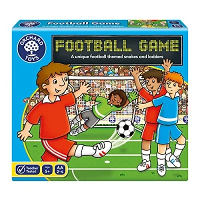 Imagen de Orchard Toys Football Game, Perfect for Kids and fans ages 5+, Fun Snakes Ladders Style Family Game
