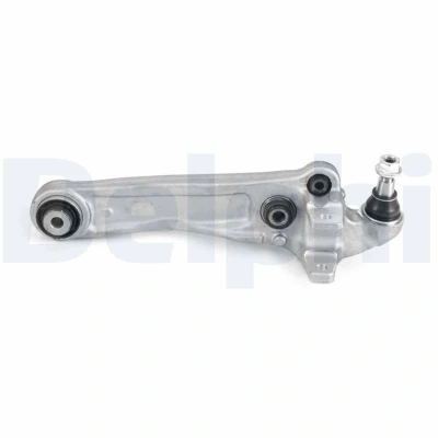 Imagen de DELPHI TC4626 Barra oscilante, suspensión de ruedas con rótula suspensión/carga Eje delantero, derecha Brazo oscilante longitudinal Aluminio