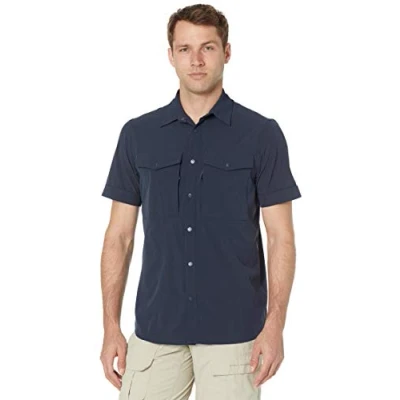 Imagen de Fjallraven F87939 555 Abisko Trekking Shirt SS M Dark Navy XS