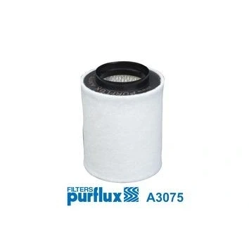Imagen de PURFLUX A3075 Filtro de aire 203mm 163mm Cartucho filtrante AUDI: A8 D4