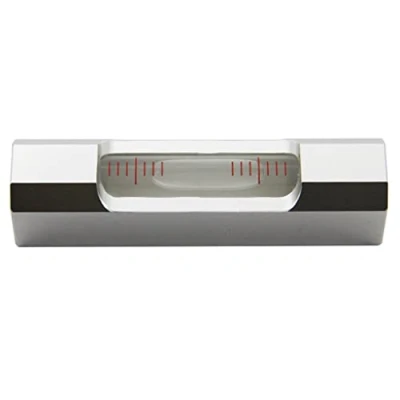 Imagen de 0.02mm/para M mini nivel burbuja pequeña horizontal de aluminio para bricolaje herramienta construcción cuadrado
