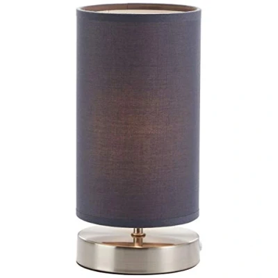 Imagen de BRILLIANT lamp Clarie lámpara de mesa hierro/gris 1x D45, E14, 40W, adecuado para lámparas caída (no incluidas) Escala a ++ E Con interruptor cable