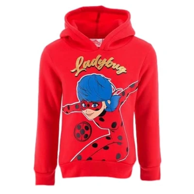 Imagen de Miraculous Ladybug BE Sudadera con capucha oficial para niña, rojo, 4 años