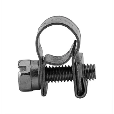 Imagen de 10 Unids/Set Abrazaderas De Manguera Acero Inoxidable Resistente T Bolt Mini Línea Combustible Clips Tubería 6 Mm 20 Tamaño Opcional Para Fontanería (13 15 Mm)