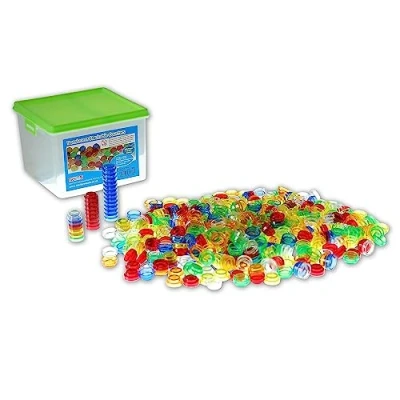 Imagen de TickiT 73091 Stackable Counter, Translucent