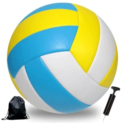 Imagen de Bibykivn Pelota Voleibol,Balon Voley Playa,Tacto Suave Voleibol de Playa,Unisex Adult, (C)