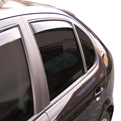 Imagen de ClimAir 4558 Dark Deflectores de aire Master Negro (trasera) compatible con Mercedes GLC (X253) 2015