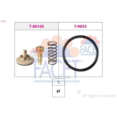 Imagen de Termostato, refrigerante FACET 7.8616