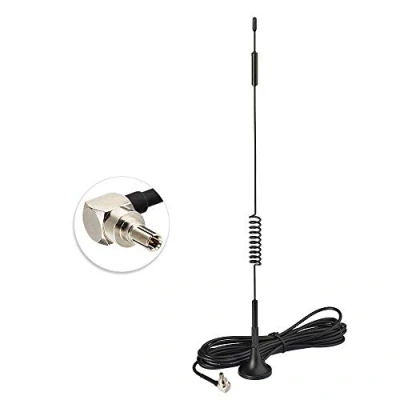 Imagen de Bingfu CRC9 Antena 4G LTE 7 dBi Doble MIMO Amplificadora de Señal Base Magnética Compatible con Orange,Vodafone Movistar Netgear Huawei Mobile Hotspots Aircards y Enrutadores