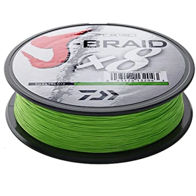 Imagen de Daiwa J Braid X8 0.24mm 150m chartr. Hilo trenzado
