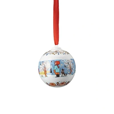 Imagen de Bola de Porcelana Navidad 2022