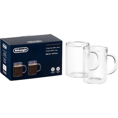 Imagen de Taza De&#039;Longhi Americano Cold Brew DLSC320, 0.25 l, Pack 2 tazas, Vidrio, Transparente