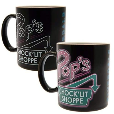 Imagen de RIVERDALE Pop&#039;s Chock&#039;lit Shoppe Tasse mit Thermoeffekt Taza multicolor