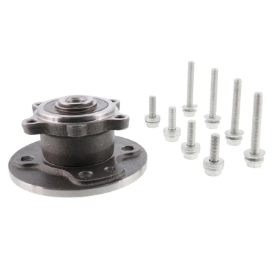 Imagen de VAICO V20 0676 Juego de cojinete rueda Eje trasero con tornillos, anillo sensor magnético incorporado 56 MINI: Hatchback, Cabrio, Clubman
