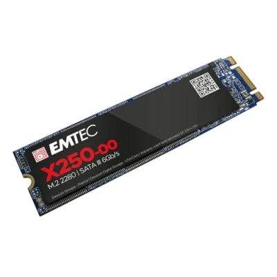 Imagen de EMTEC SSD Interno M2 SATA x250 512 GB Power Plus 3D NAND