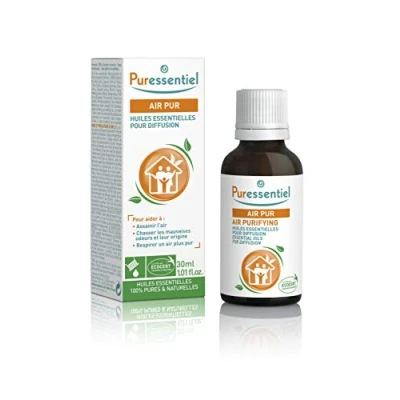 Imagen de Puressentiel Purificante Aceites Esenciales para Difusión aire Puro 100% puros y naturales Ayuda a purificar el respirar un más limpio 30ml
