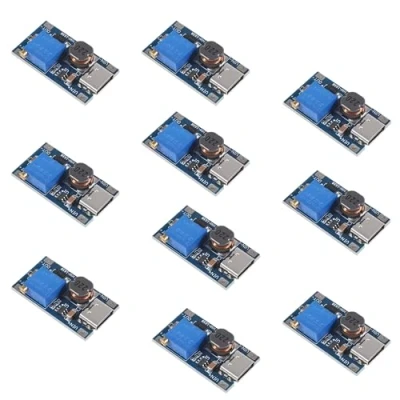 Imagen de iHaospace 5 Pcs 5pcs DC 12 24V to 5V 3A Step Down Power Supply Module Voltage Buck Converter