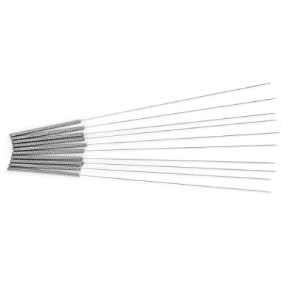 Imagen de Vbestlife Aguja de Limpieza Boquilla, 10 Piezas 0,4 mm, Kit Taladro Boquilla extrusora Metal para Accesorio Impresora 3D