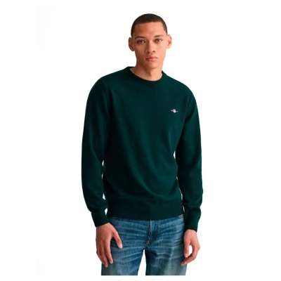Imagen de Jersey Fino Gant Lambswool Verde Oscuro M