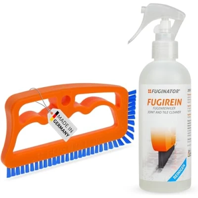 Imagen de Cepillo para juntas baño Fugenial de Fuginator® cocina y hogar. Limpia eficazmente las los azulejos elimina el moho superficial, color Azul (limpieza universal),