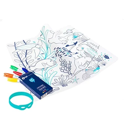 Imagen de Kit Set silicona y 5 rotuladores WILDLIFE Coral