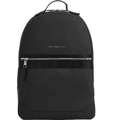 Imagen de Tommy Hilfiger Hombre Mochila Elevated Nylon Equipaje de mano, Multicolor (Black), Talla Única