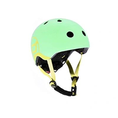 Imagen de Scoot &amp; Ride Casco de Bicicleta para niños, Unisex, Kiwi, 45 bis 51cm