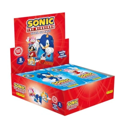 Imagen de Panini Sonic The Hedgehog Classic Trading Cards Caja de 18 Fundas (SHTCGP)