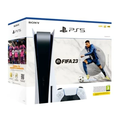 Imagen de Playstation Sony PS5 Console + FIFA 23 Bundle