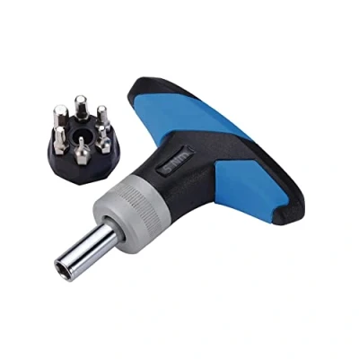 Imagen de Bbb Cycling Herramientas para bicicleta, llave de torsión con 5 llaves hexagonales y adaptadores Modelo TorqueFix BTL 119
