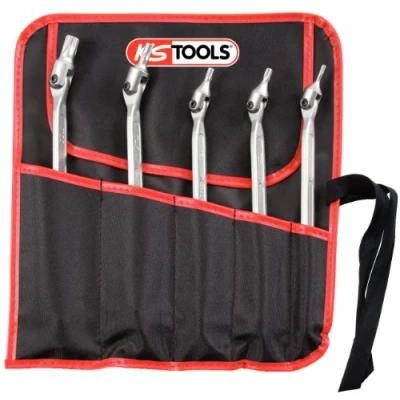 Imagen de KS TOOLS 517.0320 Llave articulada doble T60, T15 Torx móvil (articulación)
