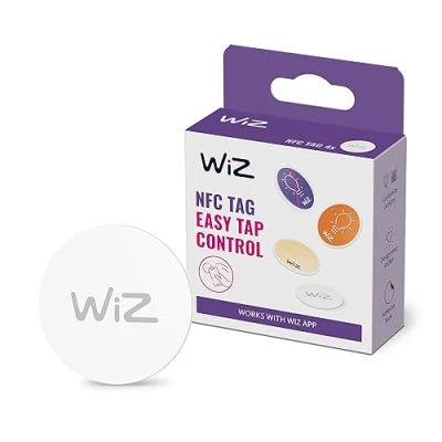 Imagen de WiZ Etiquetas NFC, para Control de Luces Inteligentes, Fácil Controlar