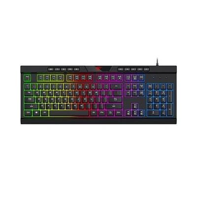 Imagen de Teclado Gaming Retroiluminado Rgb Anti ghosting 26 Teclas Gamer 1,5m