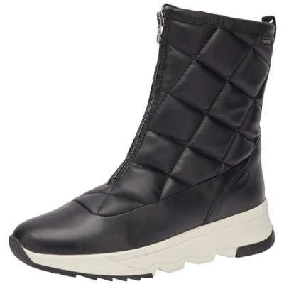 Imagen de Geox D Falena B ABX, Barco Ankle Mujer, Negro, 36 EU