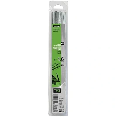 Imagen de TOPARC 60 Varillas TIG INOX (316L) Ø1,6 330mm 0,33Kg BLISTER