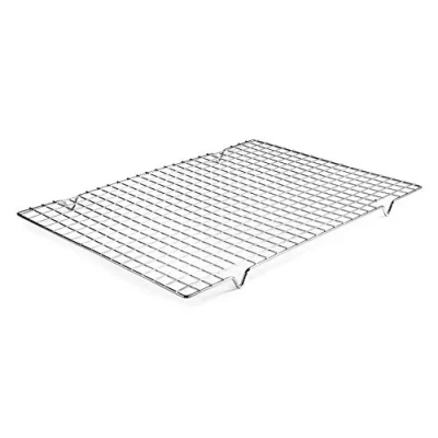Imagen de Lacor 66927 Rejilla Rectangular para repostería, 43x30 cm, Acero Cromado, Plata