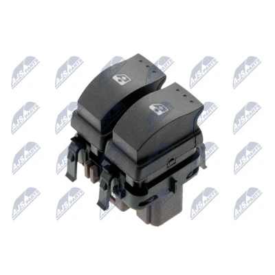 Imagen de NTY EWS RE 017 Interruptor, elevalunas Delante, izquierda RENAULT: MEGANE 2 Kombi, LAGUNA 2, norauto, oscaro, mister auto