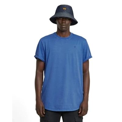 Imagen de G STAR Lash Overdeyed T Shirt, Camiseta Hombre, Azul (Pilot GD D16396 2653 h190), M