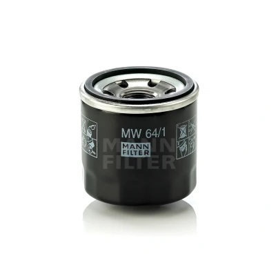 Imagen de MANN FILTER MW 64/1 Filtro de aceite M 20 X 1.5 con válvula bloqueo retorno enroscable