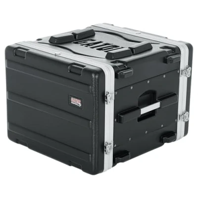 Imagen de Gator Cases Soundcheck Racks Caja de PE moldeado; Rieles delanteros y traseros; 8U; 19&quot; profundidad; con cerradura (GR 8L)