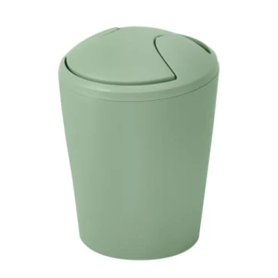 Imagen de Spirella SP2770 Cubo DE Basura Move Color Verde ALBAHACA 5L, Plástico