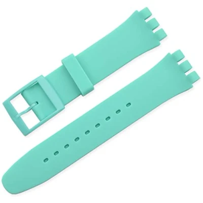Imagen de BBZ 17MM Correa de silicona compatible con Swatch Watch strap