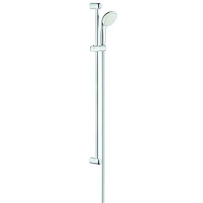 Imagen de GROHE 27646001 Sistema de Ducha con 2 Chorros, Cromo (Chrome), Riel 900 mm/Manguera 1750 mm