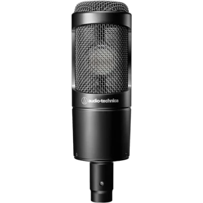 Imagen de Audio Technica 2035 Micrófono de Condensador Cardioide Gran Diafragma Negro