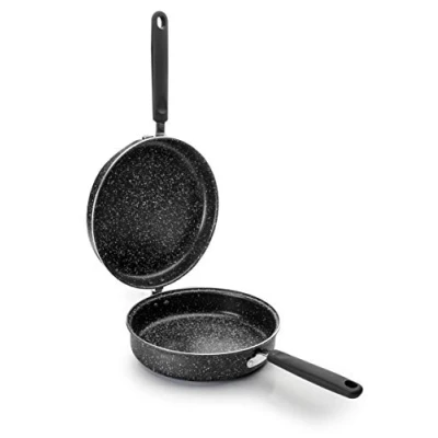 Imagen de IBILI Sarten tortilla patatas natura, 20 cms, Aluminio, Antiadherente estilo piedra, Apto para induccion